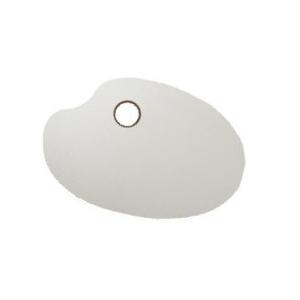 Paleta Para Pintura Oval Mini 15x9,5cm